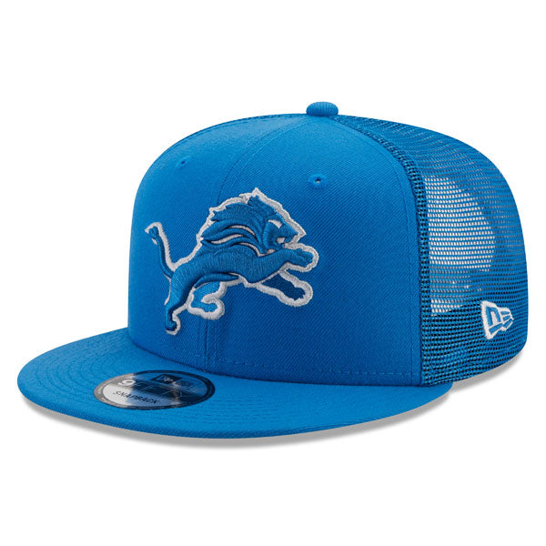 Detroit Lions New Era NFL CLASSIC TRUCKER 9Fifty Snapback Mesh Hat