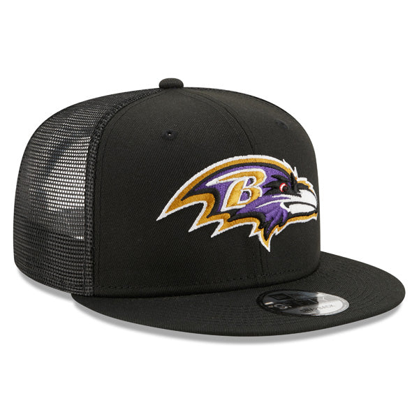 Baltimore Ravens New Era NFL CLASSIC TRUCKER 9Fifty Snapback Mesh Hat