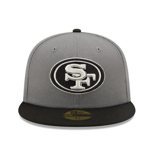 San Francisco 49ers New Era STORM GRAY Fitted 59Fifty NFL Hat