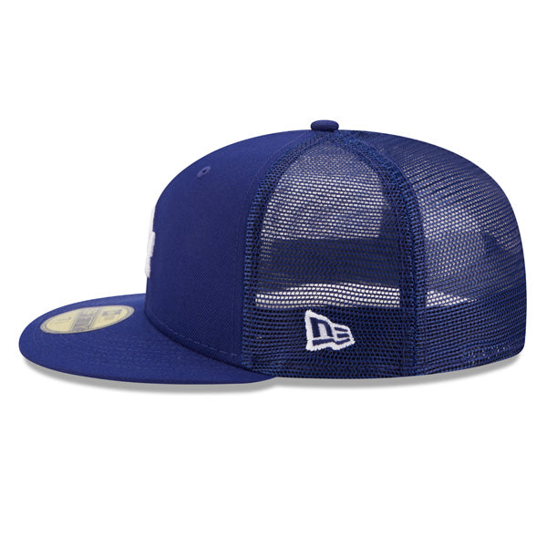 Los Angeles Dodgers New Era MLB CLASSIC TRUCKER 59FIFTY Fitted Mesh Hat – Royal