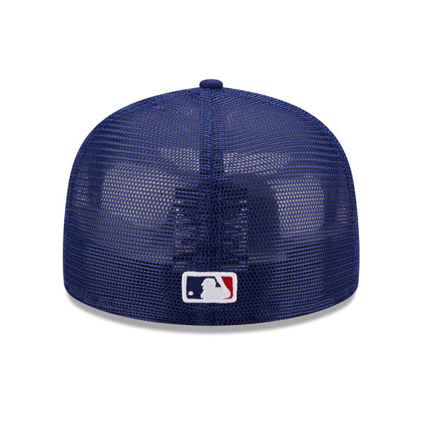 Los Angeles Dodgers New Era MLB CLASSIC TRUCKER 59FIFTY Fitted Mesh Hat – Royal