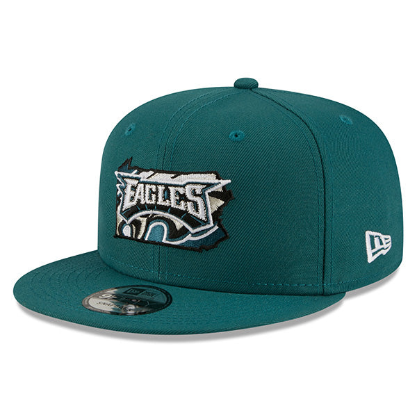 Philadelphia Eagles New Era LOCAL 9Fifty Snapback NFL Hat - Green