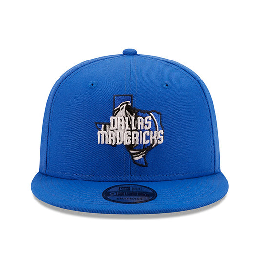 Dallas Mavericks New Era LOCAL 9Fifty Snapback NBA Hat - Blue