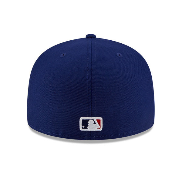 Los Angles Dodgers New Era LOCAL Fitted 59Fifty MLB Hat - Royal