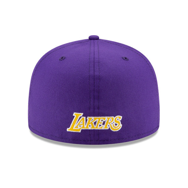 Los Angeles Lakers New Era LIGATURE 59FIFTY Fitted NBA Hat - Purple