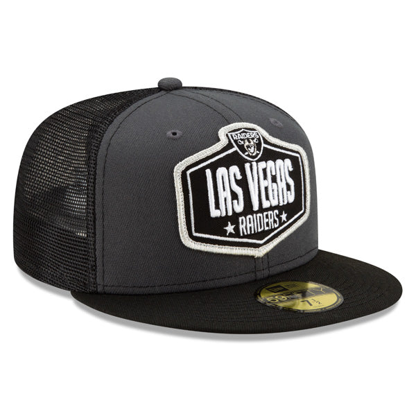 Las Vegas Raiders New Era 2021 NFL Draft On-Stage 59FIFTY Fitted Hat