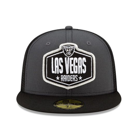 Las Vegas Raiders New Era 2021 NFL Draft On-Stage 59FIFTY Fitted Hat