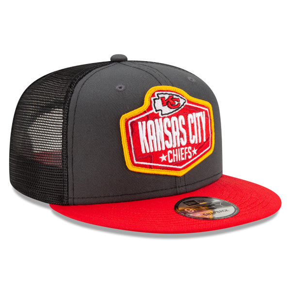 Kansas City Chiefs New Era 2021 NFL Draft Official On-Stage 9FIFTY Snapback Hat