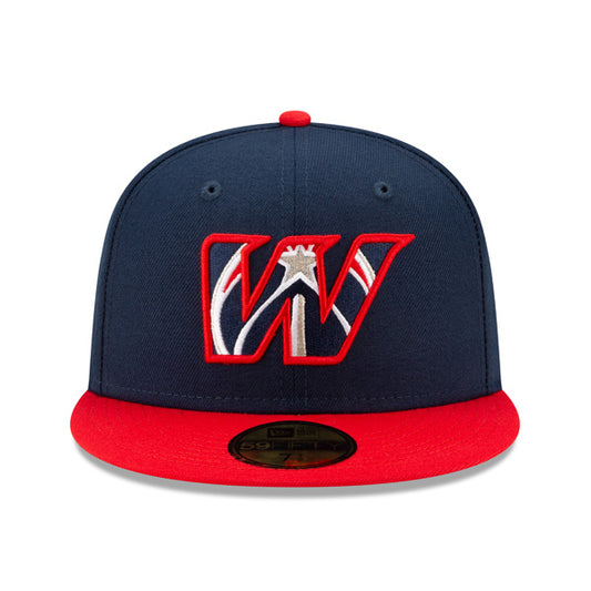 Washington Wizards New Era 2021 NBA Draft On-Stage 59FIFTY Fitted Hat - Navy/Red