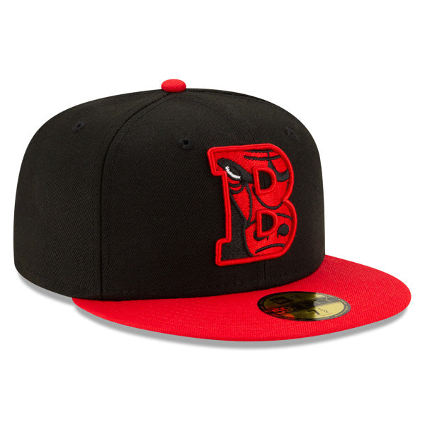 Chicago Bulls New Era 2021 NBA Draft On-Stage 59FIFTY Fitted Hat - Black/Red