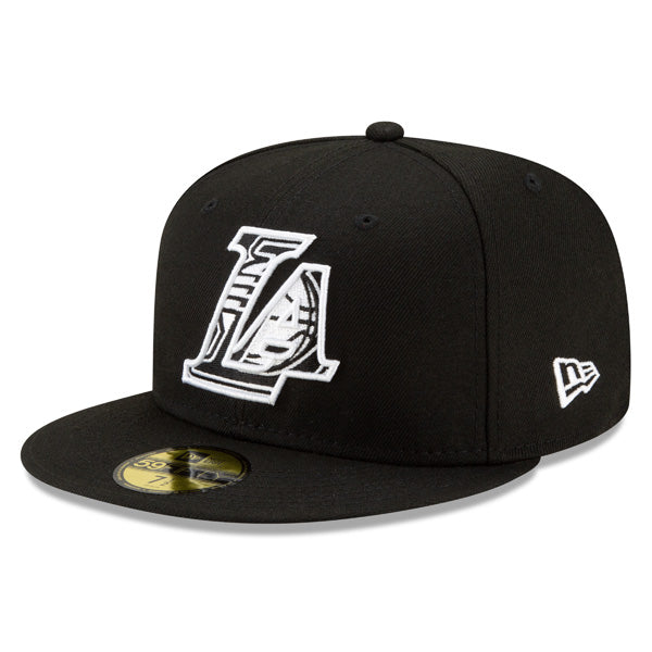 Los Angeles Lakers New Era 2021 NBA Draft SPECIAL 59FIFTY Fitted Hat - Black/White