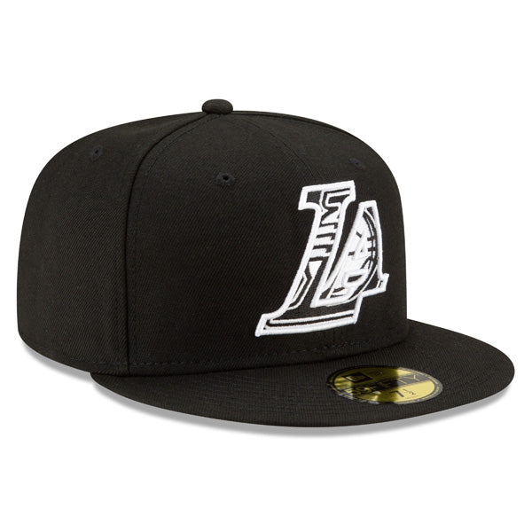 Los Angeles Lakers New Era 2021 NBA Draft SPECIAL 59FIFTY Fitted Hat - Black/White