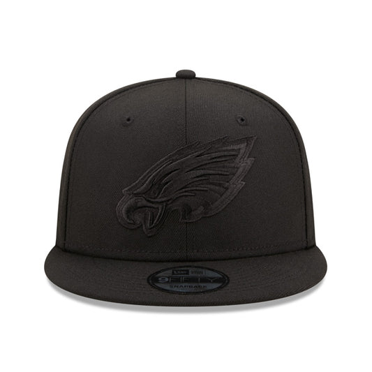 Philadelphia Eagles New Era BLACK OUT 9Fifty Snapback NFL Hat - Black