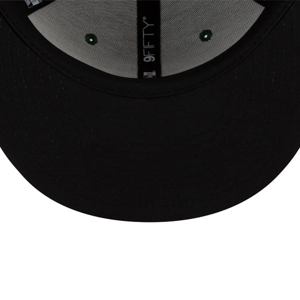 Green Bay Packers New Era 2021 NFL Sideline Road 9FIFTY Snapback Hat - Green/Black