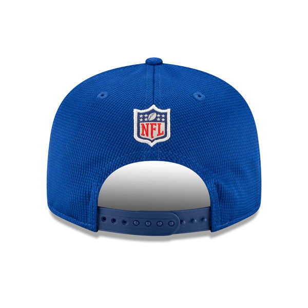 New York Giants New Era 2021 NFL Sideline Throwback HOME 9Fifty Snapback Hat - Royal/Red