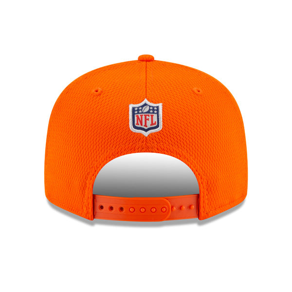 Denver Broncos New Era 2021 NFL Sideline Road 9FIFTY Snapback Hat - Orange/Black