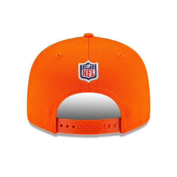 Denver Broncos New Era 2021 NFL Sideline Road 9FIFTY Snapback Hat - Orange/Black