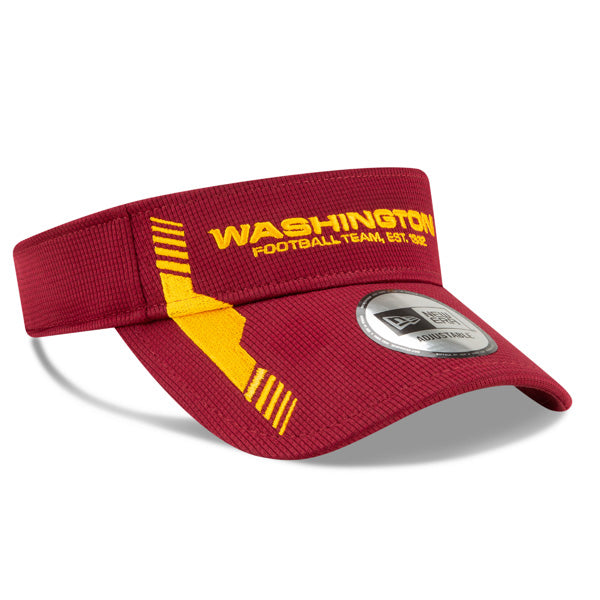 Washington Football Team New Era 2021 NFL Sideline HOME Visor – Burgundy/Yellow