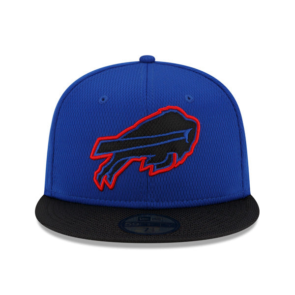 Buffalo Bills New Era 2021 NFL Official Sideline ROAD 59FIFTY Fitted Hat - Royal/Black