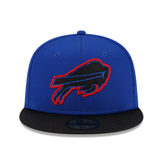 Buffalo Bills New Era 2021 NFL Official Sideline ROAD 59FIFTY Fitted Hat - Royal/Black