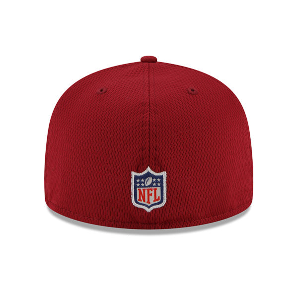 Washington Football Team New Era 2021 NFL Official Sideline ROAD 59FIFTY Fitted Hat - Burgundy/Black