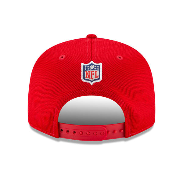 San Francisco 49ers New Era 2021 NFL Sideline HOME 9Fifty Snapback Hat - Scarlet