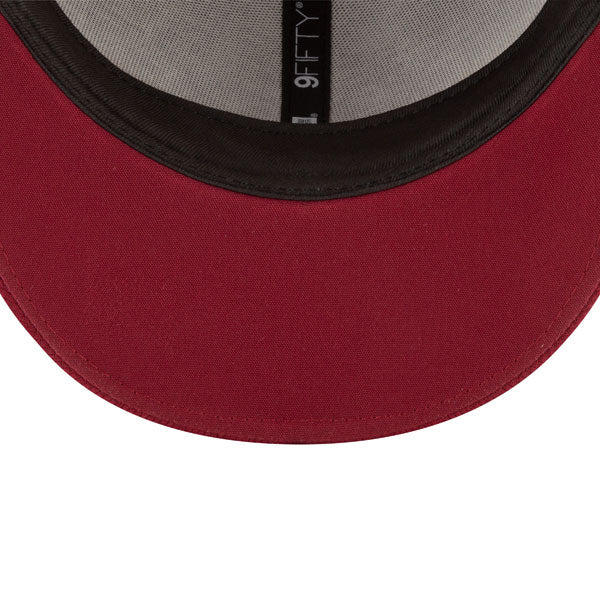 Washington Football Team New Era 2021 NFL Sideline Throwback HOME 9Fifty Snapback Hat - Burgundy/Gold