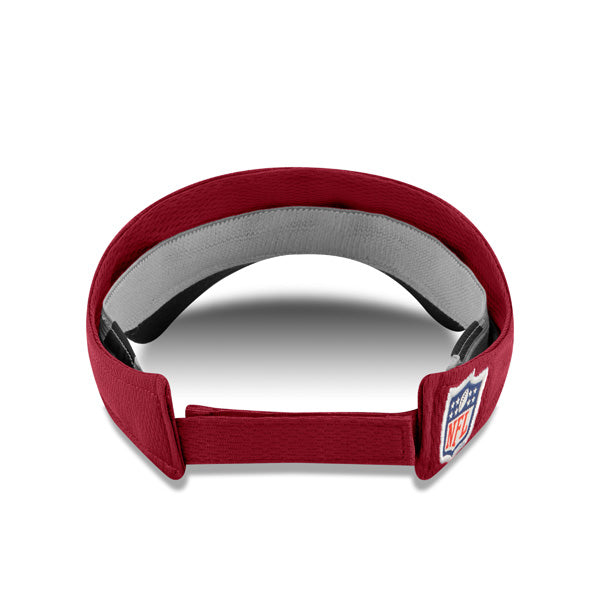 Washington Football Team New Era 2021 NFL Sideline Road Visor – Burgundy/Black