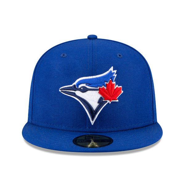 Toronto Blue Jays EXCLUSIVE CRYSTAL 1991 All-Star Game Side Patch New Era 59FIFTY Fitted Hat – Royal /Icy Blue Bottom