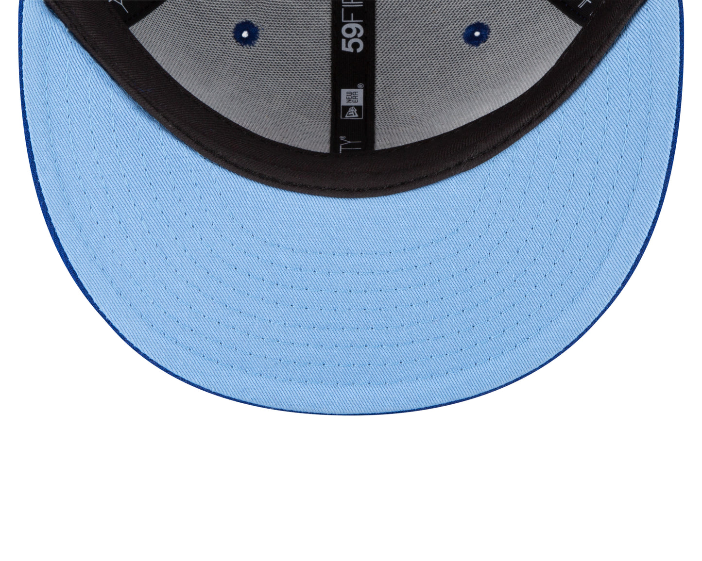 Toronto Blue Jays EXCLUSIVE CRYSTAL 1991 All-Star Game Side Patch New Era 59FIFTY Fitted Hat – Royal /Icy Blue Bottom