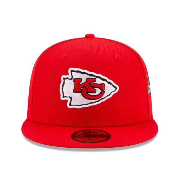 Kansas City Chiefs NFL New Era CHAMPIONS CURSIVE SERIES 59Fifty Fitted Hat - Red