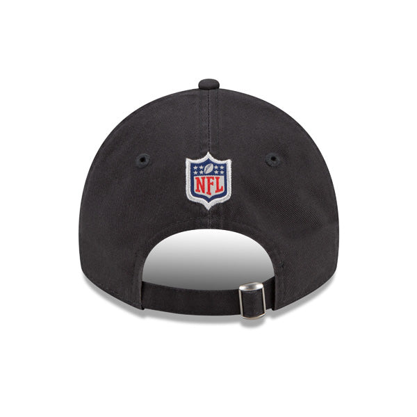 Baltimore Ravens New Era Women's 2021 NFL Crucial Catch 9TWENTY Adjustable Hat - Charcoal