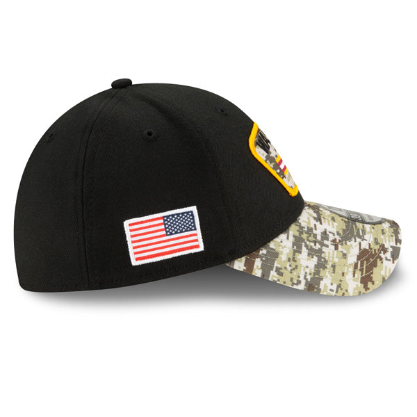 Washington Football Team New Era 2021 Salute To Service 39THIRTY Flex Hat - Black/Camo