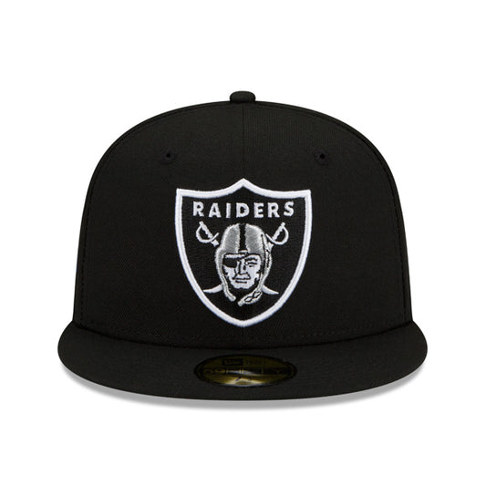 Los Angeles Raiders SUPER BOWL XVlll (18) Exclusive New Era 59Fifty Fitted Hat - Black/Gray Bottom