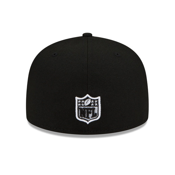 Los Angeles Raiders SUPER BOWL XVlll (18) Exclusive New Era 59Fifty Fitted Hat - Black/Gray Bottom