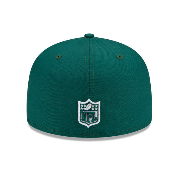 New York Jets SUPER BOWL lll (03) Exclusive New Era 59Fifty Fitted Hat - Green/Gray Bottom