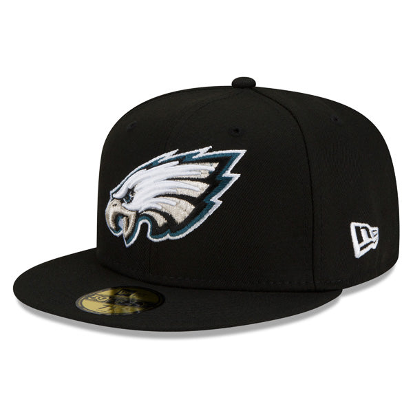 Philadelphia Eagles SUPER BOWL XXXlX (39) Exclusive New Era 59Fifty Fitted Hat - Black/Gray Bottom