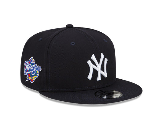 New York Yankees Exclusive New Era 1999 World Series PATCH-UP Snapback Hat - Navy