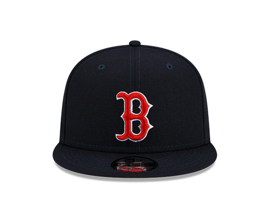 Boston Red Sox Exclusive New Era 2007 World Series PATCH-UP Snapback Hat - Navy