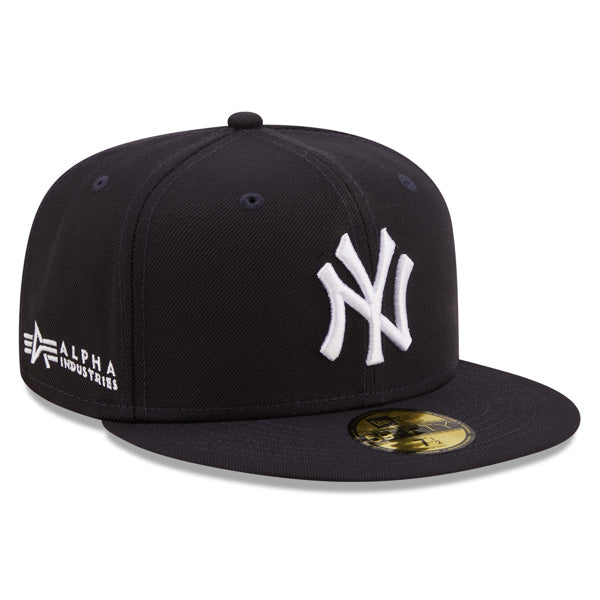 New York Yankees ALPHA INDUSTRIES X Exclusive New Era 59Fifty Fitted Hat -Navy/Army UV