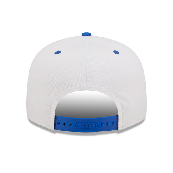 Dallas Mavericks New Era RETRO TITLE 9Fifty Snapback NBA Hat - White/Blue