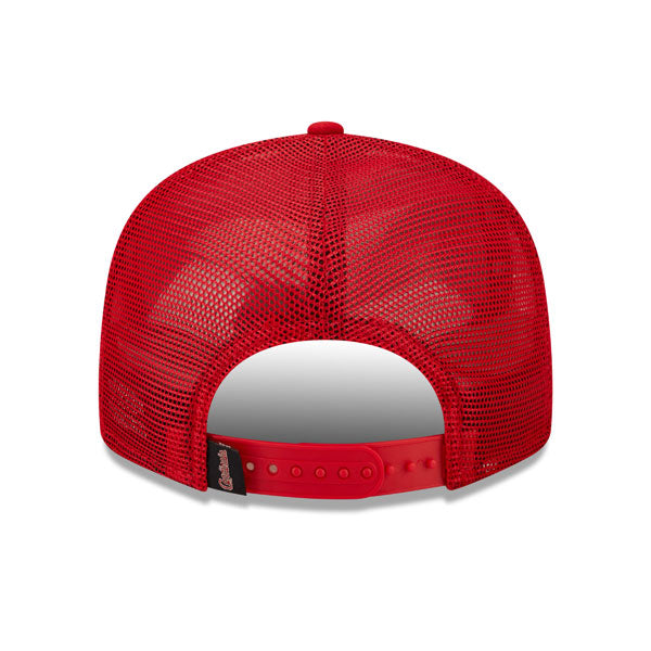 St.Louis Cardinals New Era MLB TONAL BAND TRUCKER 9FIFTY Snapback Hat - Red/Navy