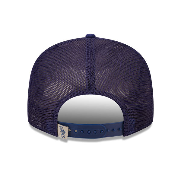 Los Angeles Dodgers New Era MLB TONAL BAND TRUCKER 9FIFTY Snapback Hat - Royal/Gray