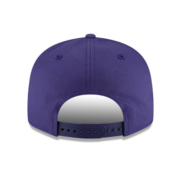 Phoenix Suns New Era 2022 Back Half 9FIFTY Snapback Adjustable Hat - Purple
