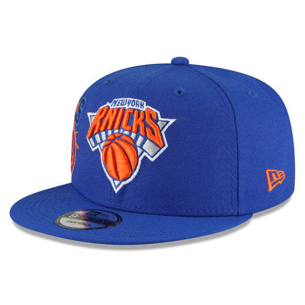 New York Knicks New Era 2022 Back Half 9FIFTY Snapback Adjustable Hat - Royal