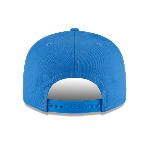 Oklahoma City Thunder New Era 2022 Back Half 9FIFTY Snapback Adjustable Hat - Blue