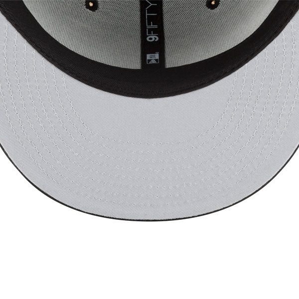 Minnesota Timberwolves New Era 2022 Back Half 9FIFTY Snapback Adjustable Hat - Black