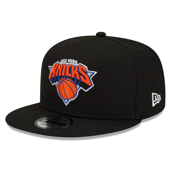 New York Knicks New Era NBA 2022 CITY EDITION Alternate 9Fifty Snapback Hat - Black