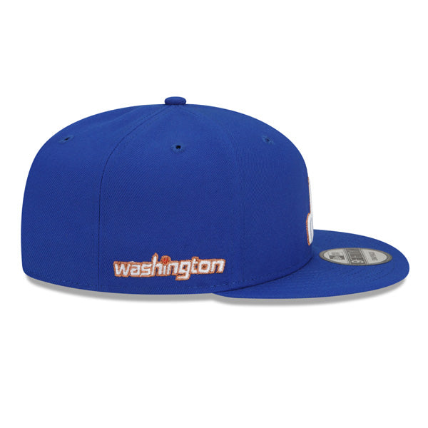 Washington Wizards New Era NBA 2022 CITY EDITION Alternate 9Fifty Snapback Hat - Royal