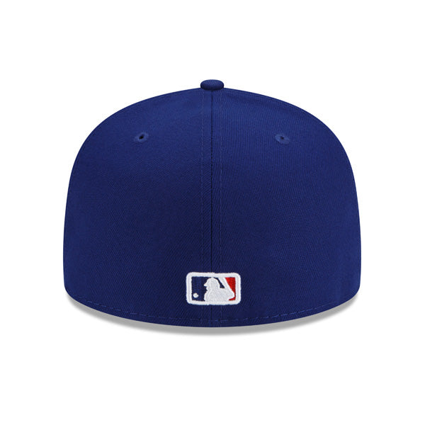 Los Angeles Dodgers New Era MLB Exclusive CLUSTER 59Fifty Fitted Hat - Royal/Gray Bottom